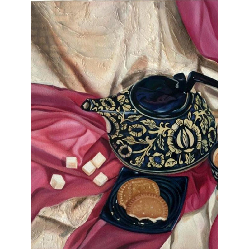 Teapot | Beautiful Painting | Still Life Painting by Anjali