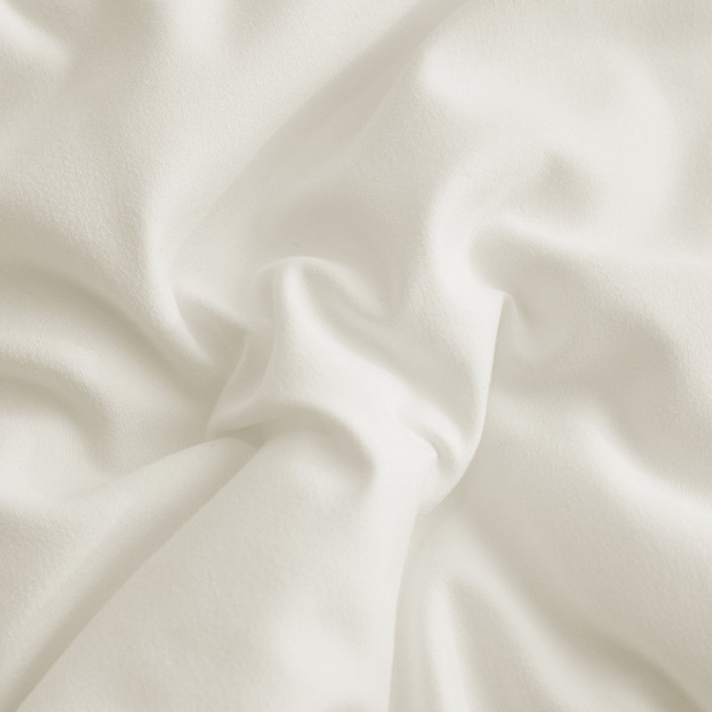 3pc Comforter Set - All Season Reversible Down Alternative Comforter with Two Shams - Breathable, Soft, Fluffy, Ivory