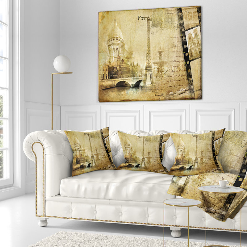 Coussin Paris Memories - Cityscape