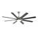 66 Inch Low Profile Abs Ceiling Fan With Dimmable Lights And Smart Remote Control 6 Speed Reversible Noiseless Dc Motor For Indoor