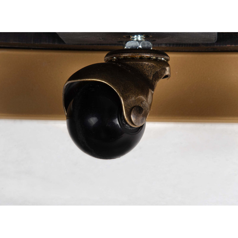 Ensemble de cocktail moderne 3 pièces avec plateau en marbre luxueux et base dorée