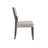 Trestle Dining Table With 2 Side Chairs 2 Host Chairs And Sideboard-1067501836