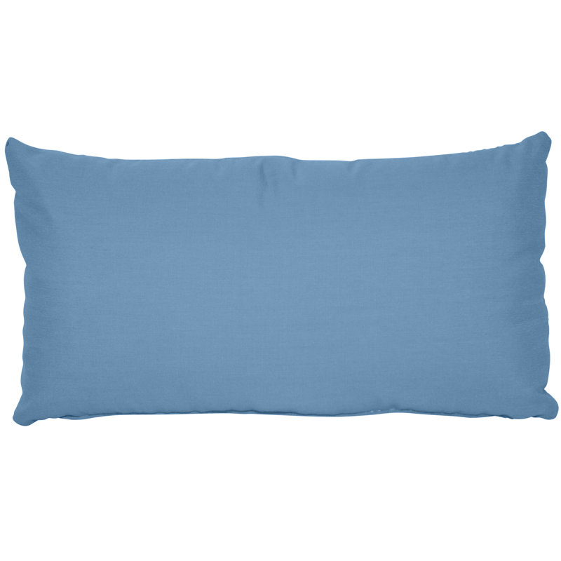 Coussin lombaire intérieur / extérieur Sunbrella®, Tissage uni Sunbrella® océan