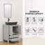 Ensemble de meuble-lavabo simple 24 "avec miroir-1307729380-1339651961