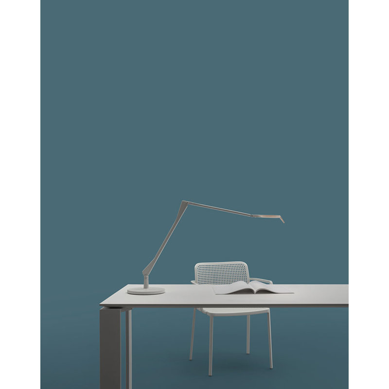 Aledin LED Desk Table Lamp, Matte White