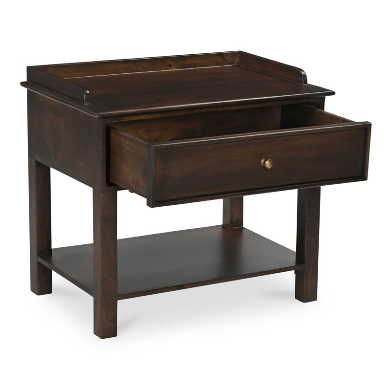 Maeve Nightstand Dark Brown