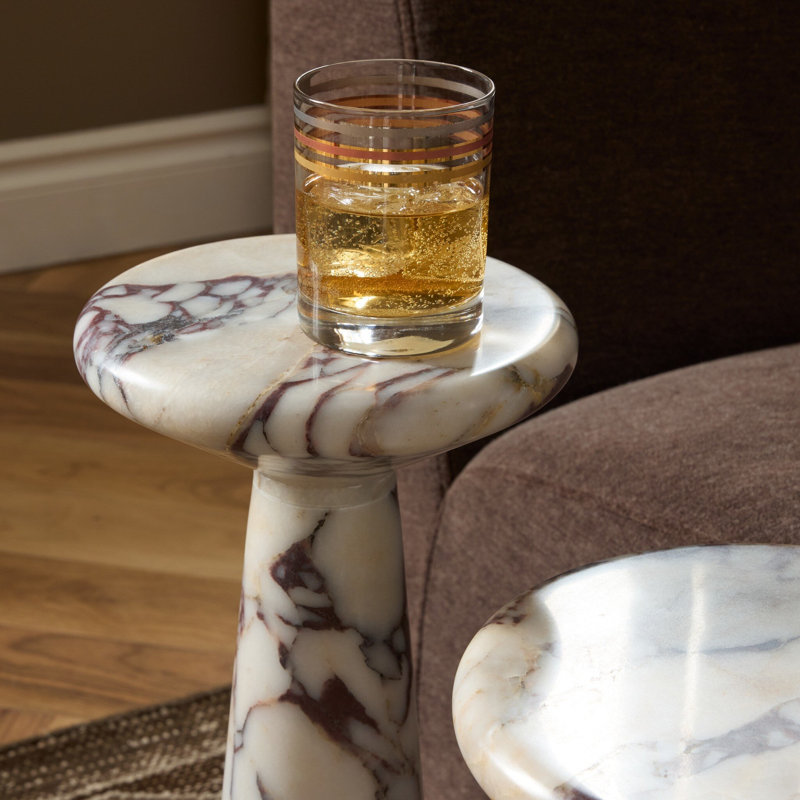 Marble Side Table Set