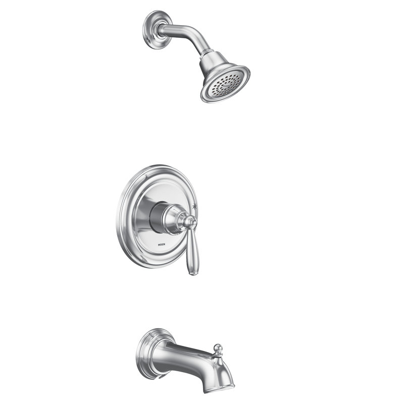 Brantford Eco Performance Tub and Shower Faucet, Chrome