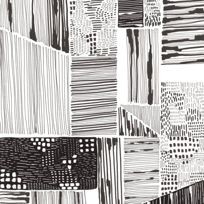 Lined up IV - Peinture sur toile