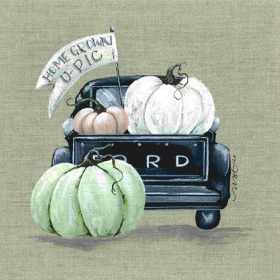 Camion de citrouilles