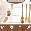 Ensemble d'ustensiles en bois pour manger 12 pièces 12 pièces-310040268