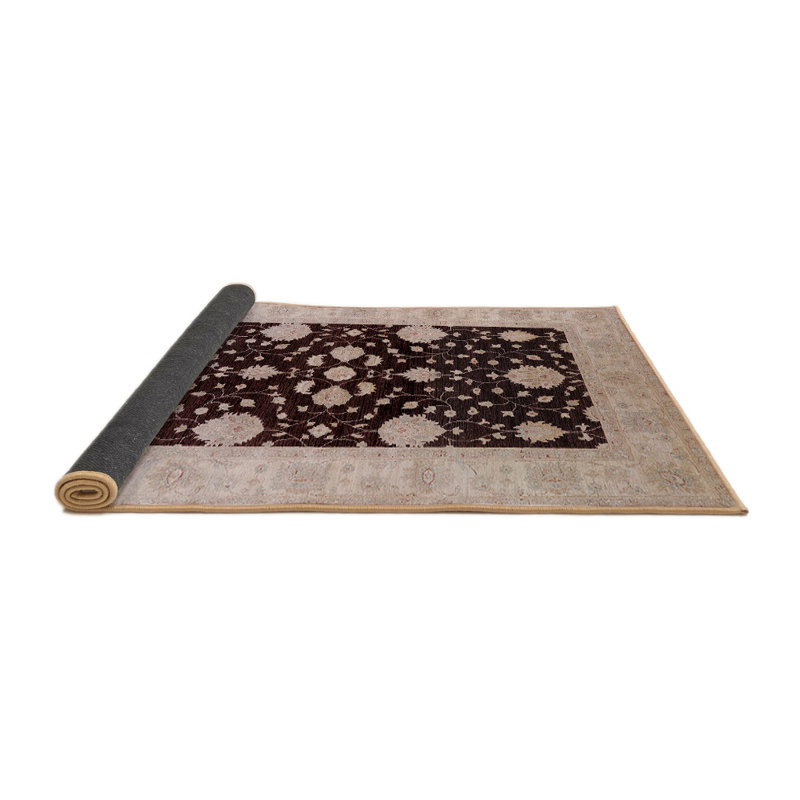 Tapis brun / beige Tybee, Carré 3 pi