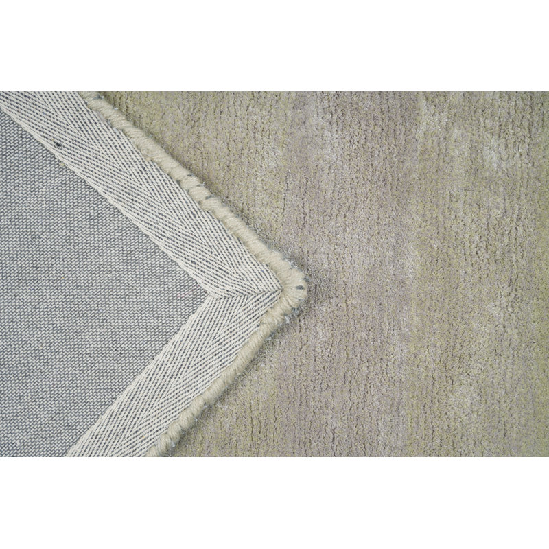Nathel Solid Colour Hand Woven Area Rug, Rectangle 160 x 230cm