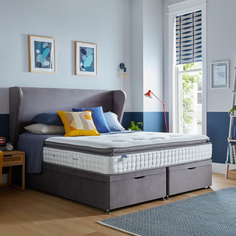 Silentnight Gel Range 1000 Pocket Gel Pillowtop Mattress - Soft   , Super King (6')