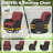 Carolina 4 Piece Swivel Chairs Seating Group With Cushions And Ottoman-442182456-442182457