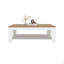 Table basse avec tablette inférieure