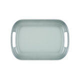 Le Creuset Stoneware Serving Platter, 14 In. - Cerise