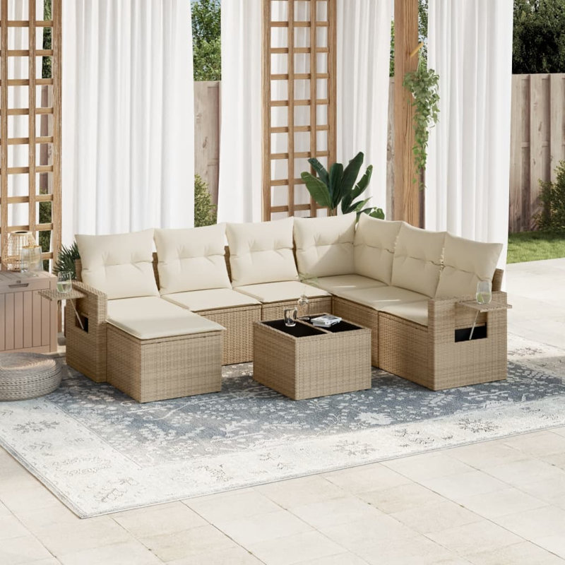 Ensemble de canapé de jardin Vidaxl