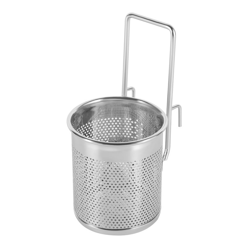 Crépine à panier en acier inoxydable, H 6,5 po x l 3,94 po x P 3,14 po
