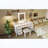 Vanity Desk with LED Mirror, 7 Drawers, Cushioned Stool, and Classic Beige Finish-1453571121