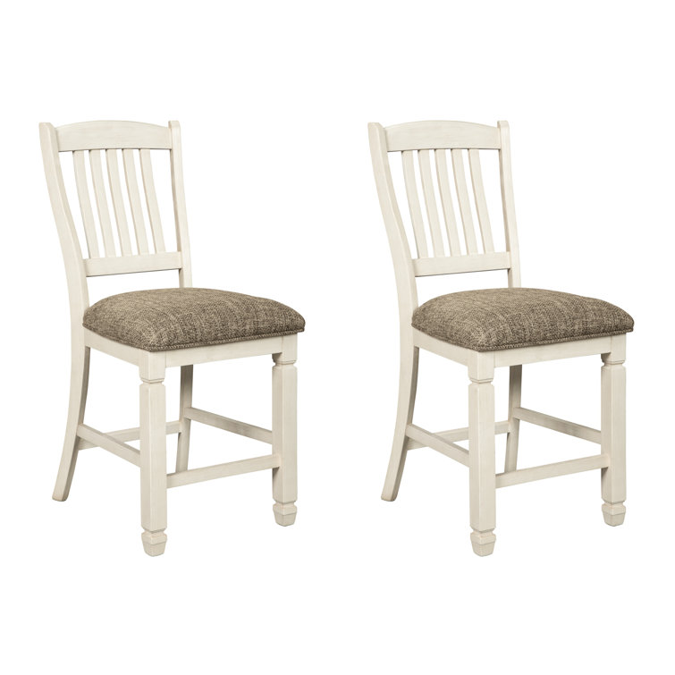 Chailey Upholstered Counter Stool with Solid Wood Frame