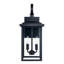 Kaveeta 19.75'' Black Outdoor Wall Light