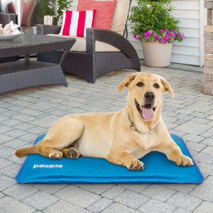 Tapis pour animal de compagnie Pawple auto-refroidissant pour chenils, caisses et lits, base en mousse épaisse