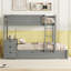 Lit superposé avec lit gigogne simple, rangement et bureau-525918472-525918473