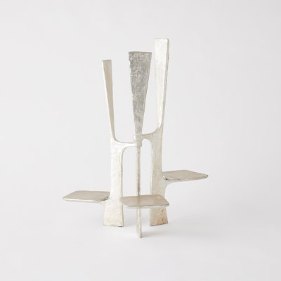 17'' H Metal Tabletop Pillar