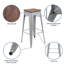 Tabouret à hauteur de comptoir 24 po Gladus-1635336335-1740275198-1636743253