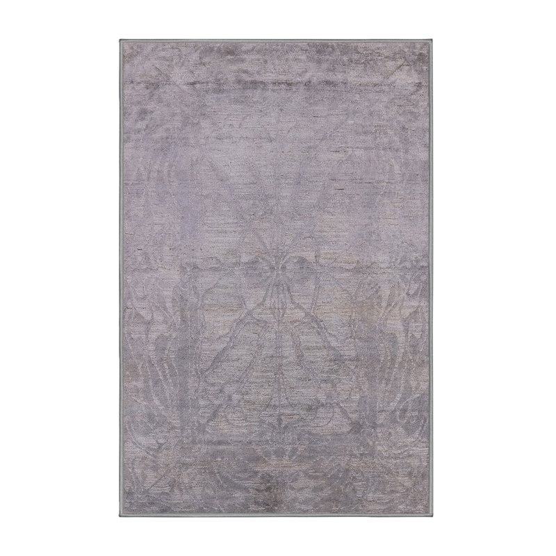 Tapis oriental gris Hagaman, Rectangle 3 pi x 5 pi