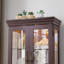 Vitrine lumineuse vitrée
