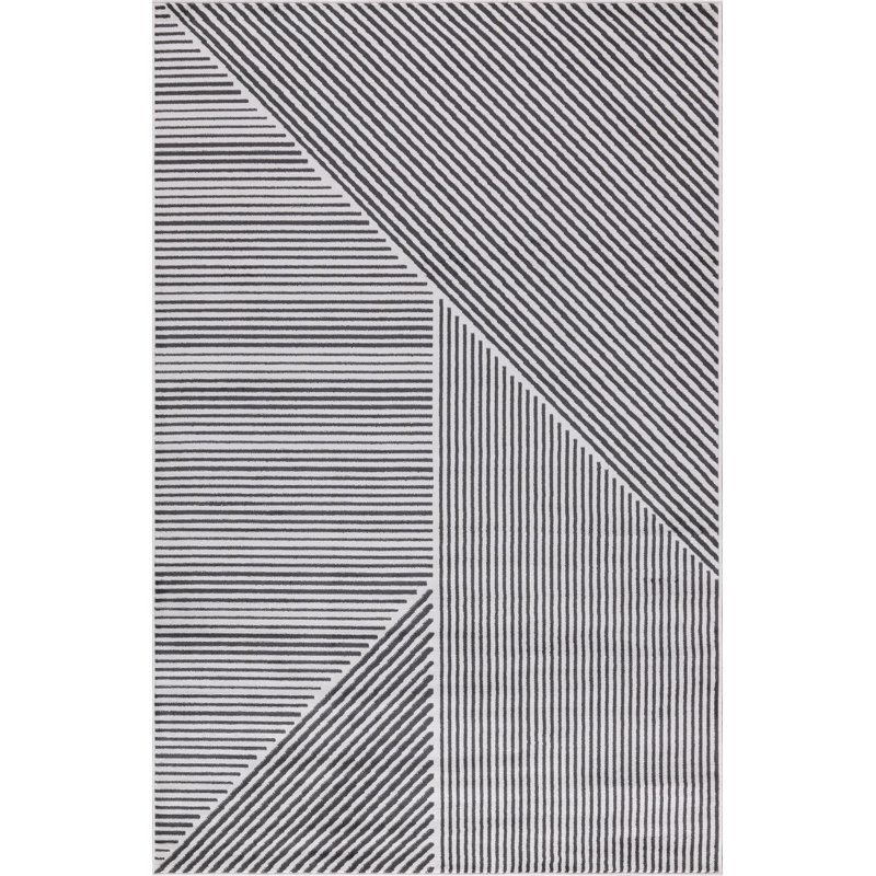 Low-Pile Faron Rug, Rectangle 6'5" x 9'5"