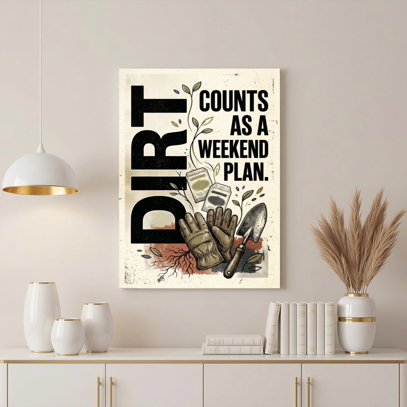 «Gallery Wrap», art mural sur toile pour le salon, la chambre à coucher, le bureau ou le vestibule - décoration murale décorative avec compteurs de saleté