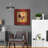 Luxe Metal Art 'Rooster 1' By Viv Eisner, Metal Wa " Rooster 1 " by Viv Eisner Painting Print-1890187344