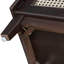Banc d'entrée en rotin avec rangement Boho-1382688004