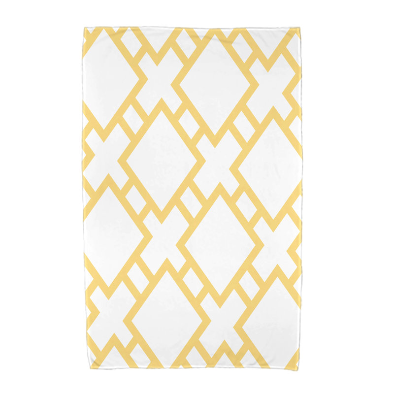 Serviette de plage Noxon, Jaune
