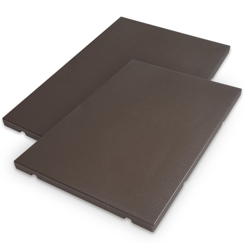 Coussin de spa robuste à connecter 32 po x 48 po Xtremepowerus, brun (paquet de 2)