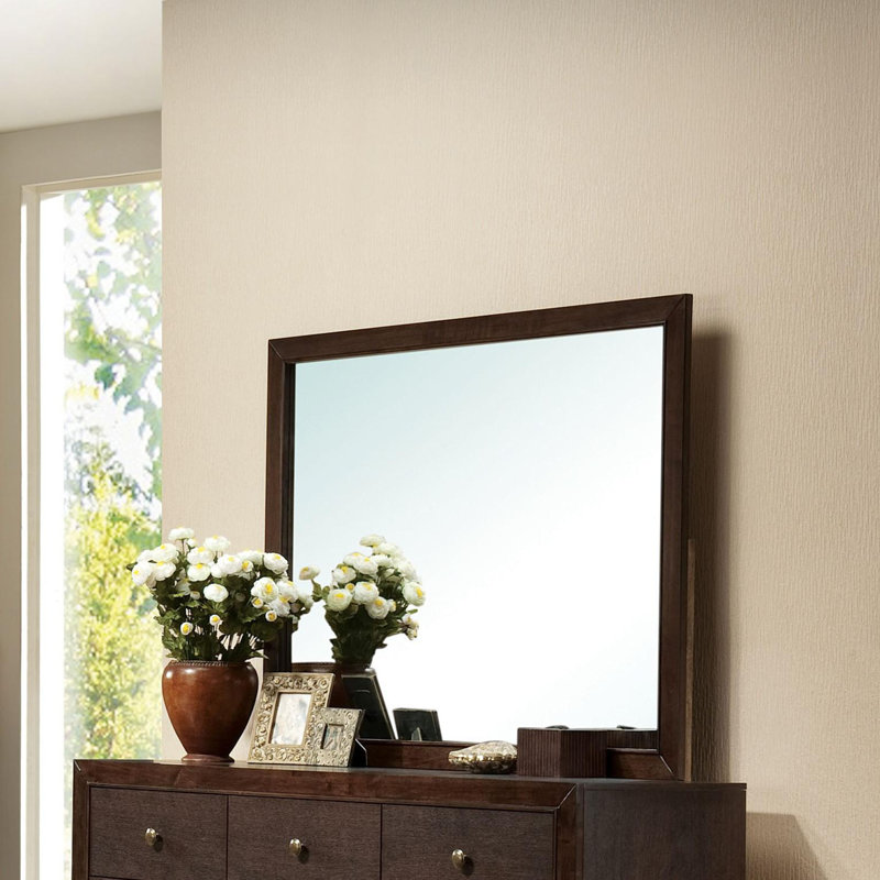 Bilski Espresso Finish Mirror