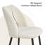 Efrat Corduroy Wide Back Upholstered Dining Chair-96343558-131395781