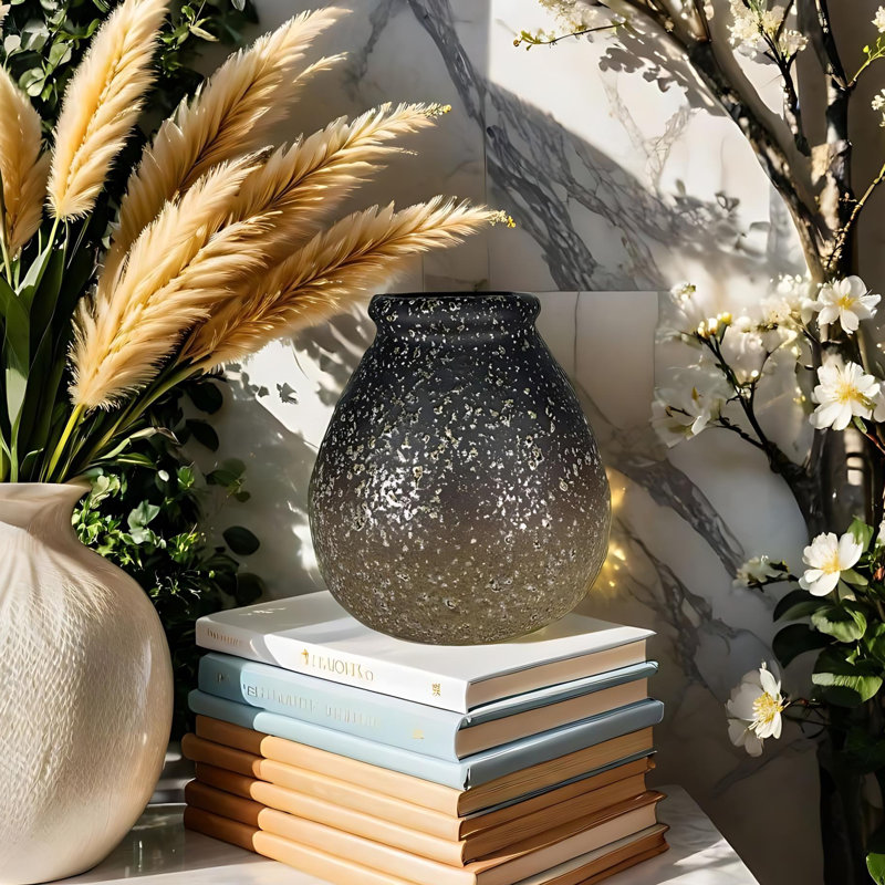 Vase de table en céramique Diahann