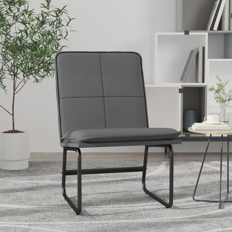 Upholstered Accent Chair, Grey