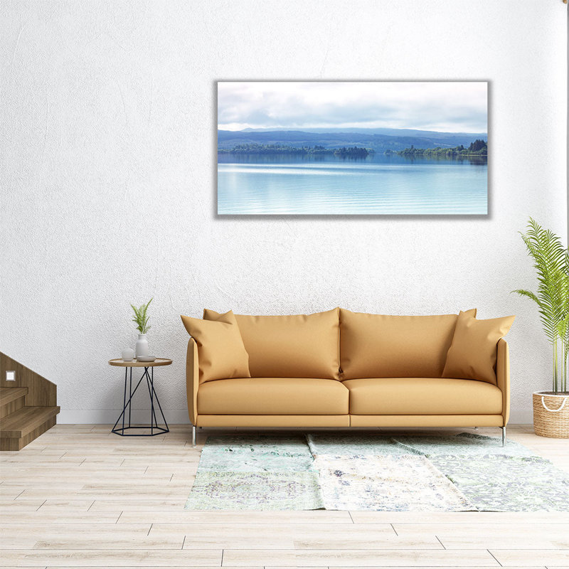 «Scottish Loch», reproduction d'art sur toile, H 12 po x l 24 po