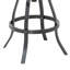 Tabouret de bar pivotant en aluminium 30 po-119534719