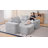 Boneless 104" Modular Cloud Couch L-Shaped Sectional Sofa with Chaise-2075543990