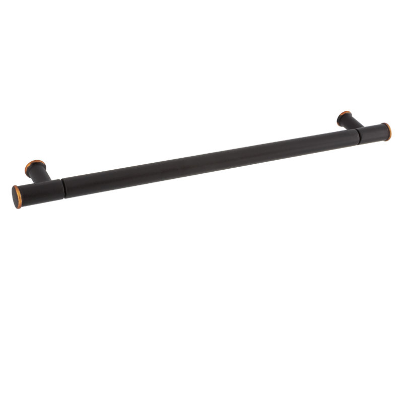 Fremont 8-9/11" Center to Center Oil Rubbed Bronze Bar Drawer Pull, 8.82", Oil Rubbed Bronze