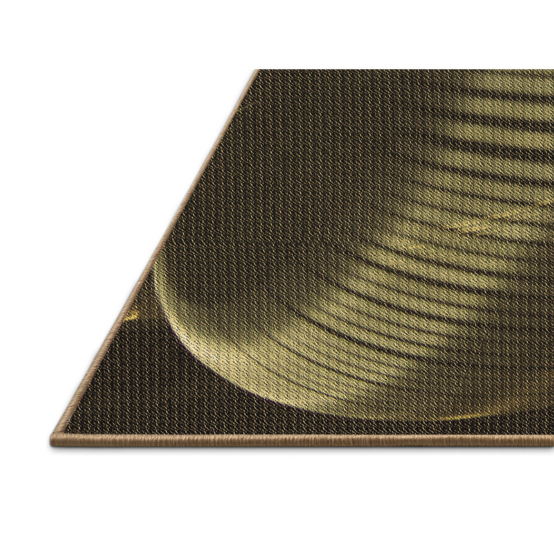Performance Wool Abstract Indoor Rug, Rectangle 2' x 4'