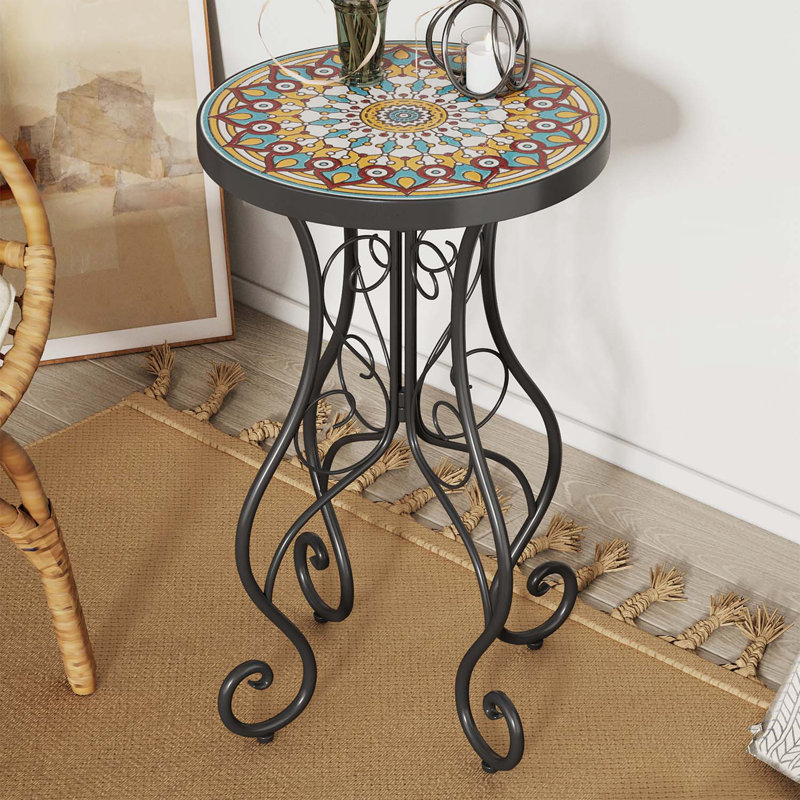 Table d'appoint en céramique Micheal