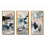 Gris et bleu, vagues vives fluides III - art mural abstrait-1791582328-1791582332