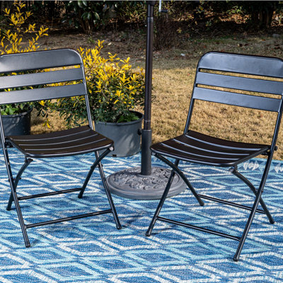 Chaise d'appoint pliante d'extérieur Fleischer